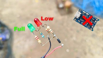 How To Make 3.7 Volt Battery Charger With Indicator | 3.7 volt battery charger kaise banaye