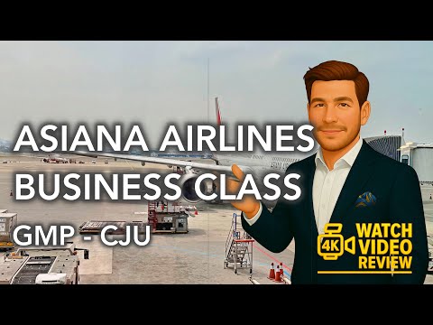 Asiana Business Class - 4K video review of Asiana's Business Class on the world's busiest air route