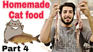 Homemade Cat Food | persian cat food recipe |how to make cheap homemade cat food at home |part 4|