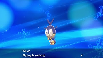 Blipbug Evolving to Dottler