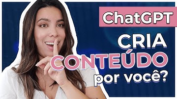 Como usar o CHATGPT no blog – INTELIGÊNCIA ARTIFICIAL para posts