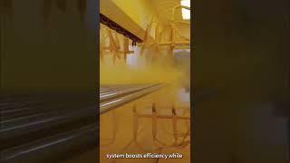 Powder Coating System - Automated and Custom Fully Powder Coating Line #coating #machine #factory