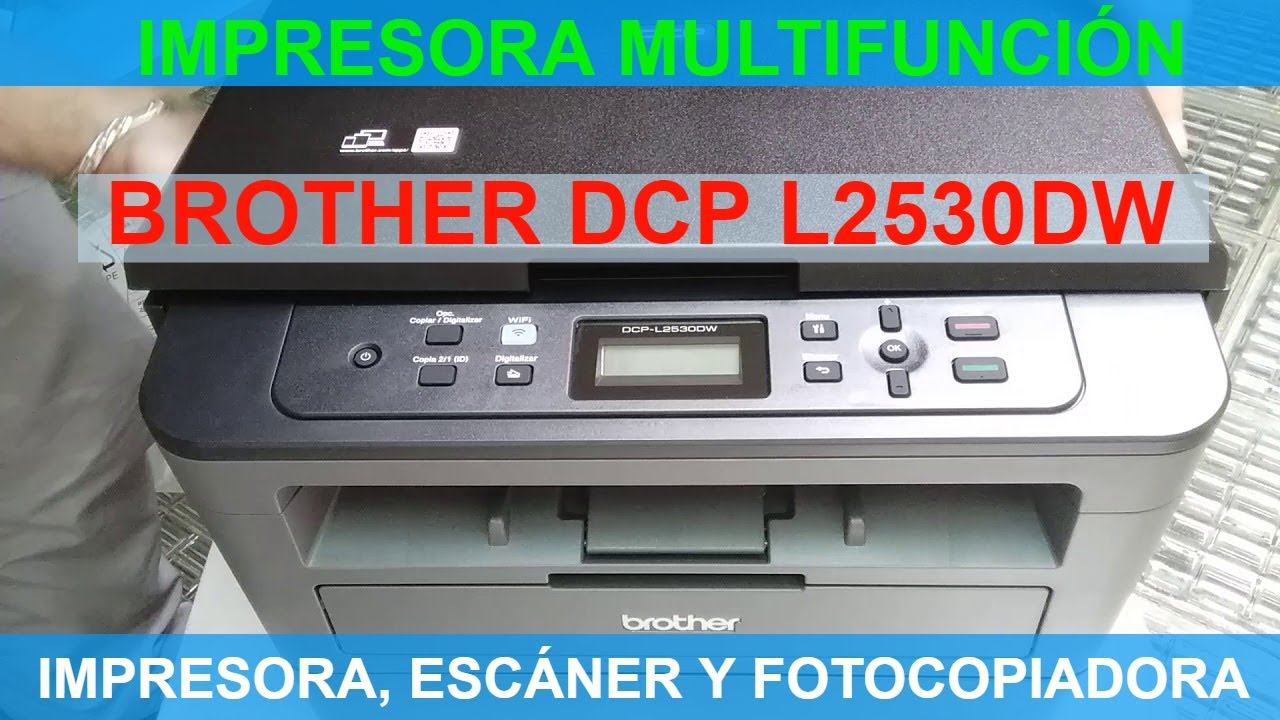 Brother DCP-L2530DW Multifunción Láser Monocromo WiFi