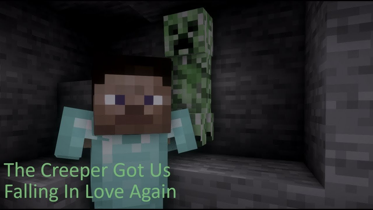 Minecraft Song Creepers Gonna Steal Our Stuff Again The Creeper Got Us Falling In Love Again/The DJ Tryna Steal All Our
