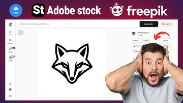 Create & Sell AI-Generated Vector Logos on Adobe Stock & Freepik! 🚀