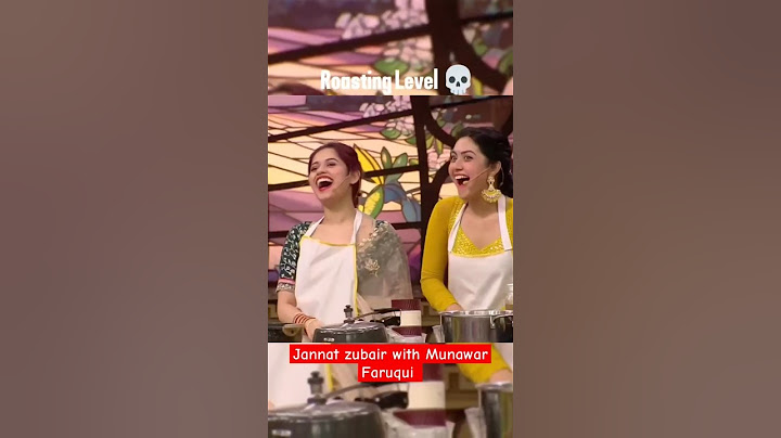 Jannat zubair with Munawar Faruqui / laughter chief / mr faisu / jannat zubair Tv Show