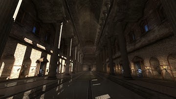 The Talos Principle Ambience - Rome - Temple - Wind sounds - Background music