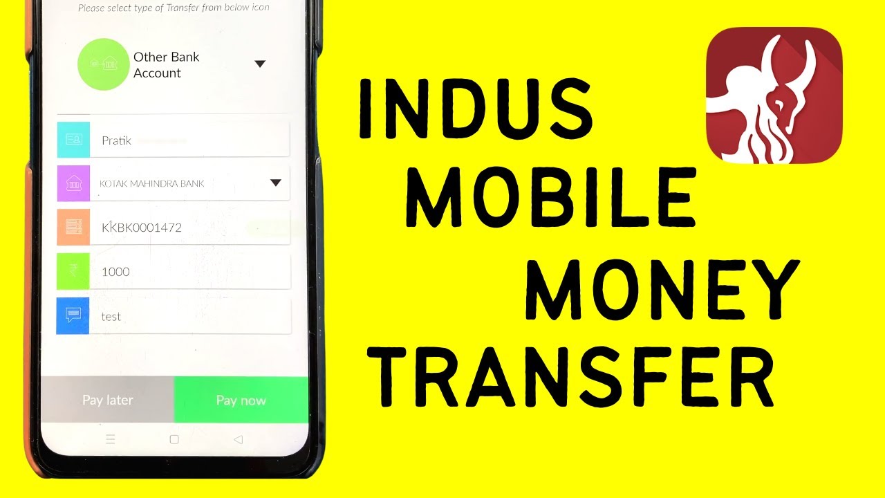 IndusInd Mobile Money Transfer How to Send Money From IndusInd Bank
