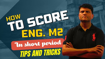 HOW TO SCORE ENGG. M2 IN SHORT PERIOD | ENGG. M2 | ENGINEERING | SPPU | #sppu #engineering #exam