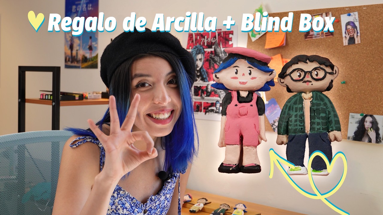 El regalo perfecto ♡ (mini figuras en arcilla + blind box DIY) ♡