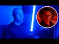 Anakin Skywalker Realistic Lightsaber Unboxing and Power Up INSANE TUSKEN FONT