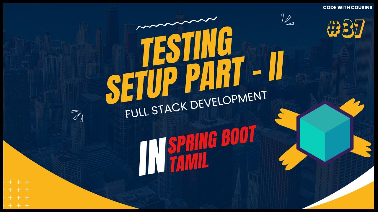 Testing Setup in Spring boot | In Tamil | Testcontainers | #37 - YouTube