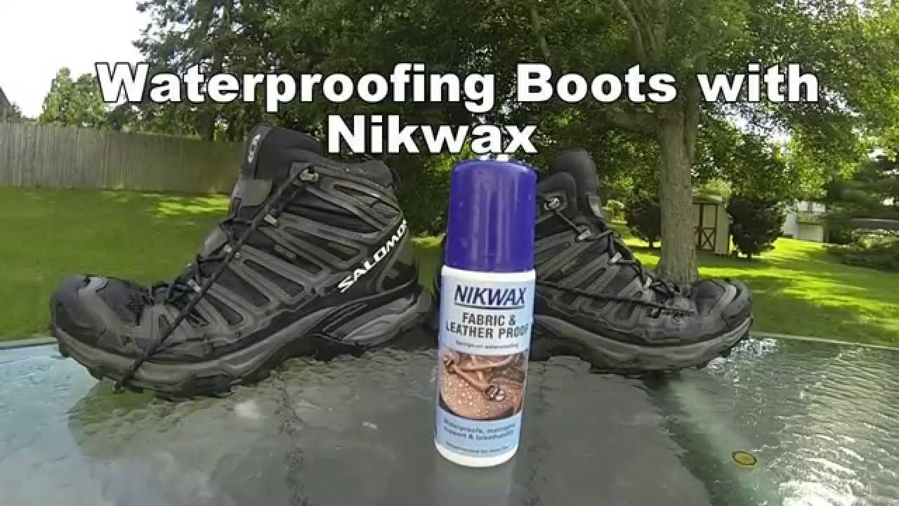 Waterproofing Hiking Boots - YouTube