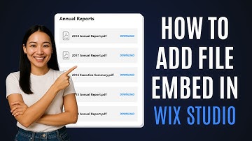 How to Add File Embed in Wix Studio [For FREE]