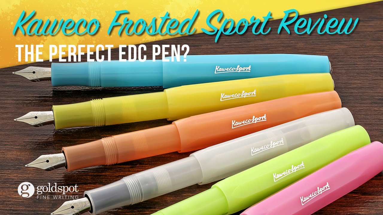 Kaweco Frosted Sport Mechanical Pencil in Banana Yellow - 0.7mm - Goldspot  Pens