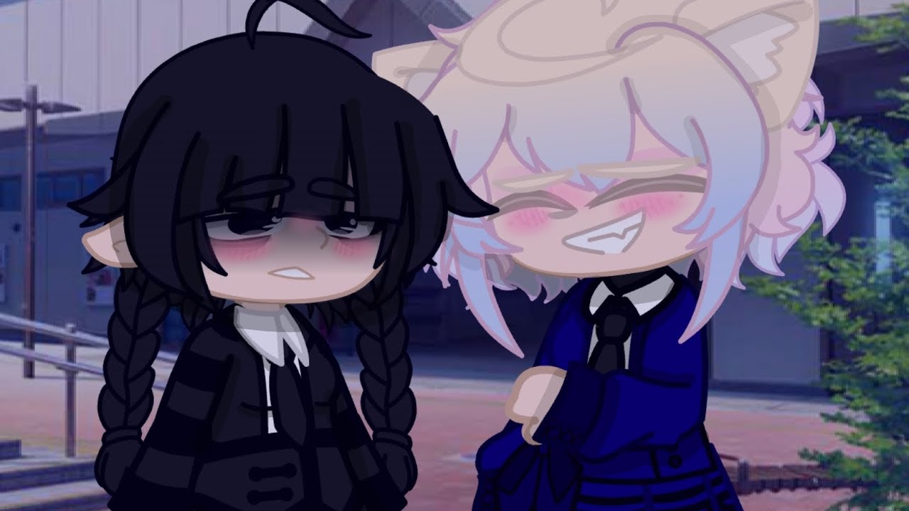 skipped-a-beat-gacha-wenclair-wednesday-addams-youtube