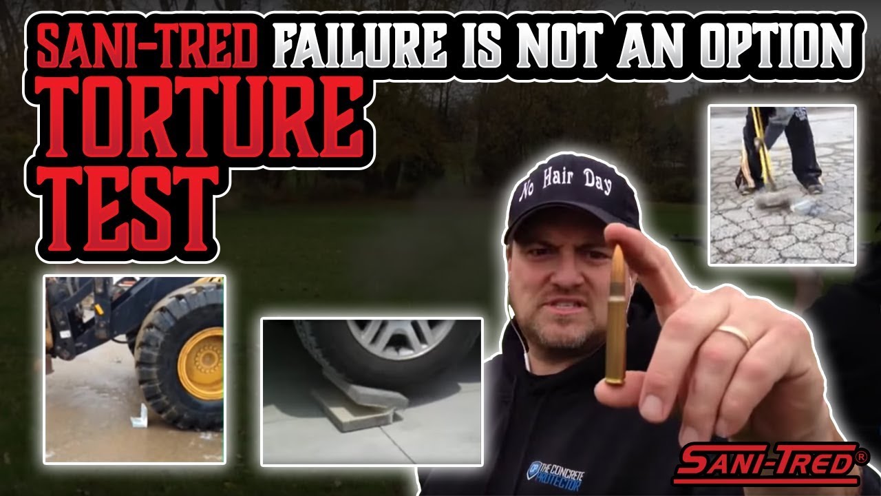 sani tred permaflex liquid rubber sanitred failure is not an option torture test youtube sani tred permaflex liquid rubber sanitred failure is not an option torture test youtube