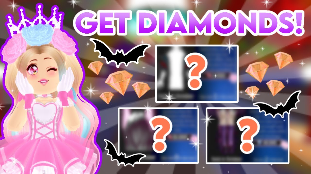 DO *THIS* TO GET DIAMONDS FOR THE HALLOWEEN UPDATE! Royale High