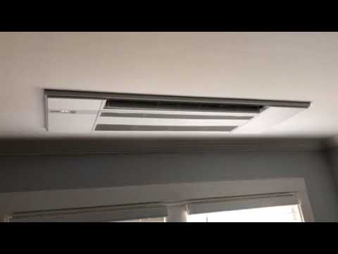 Mitsubishi S New Mlz Ductless Ceiling Cassette