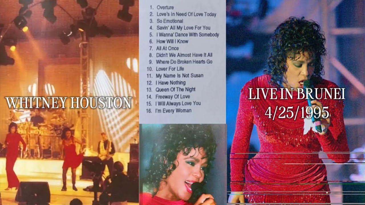 Whitney Houston - I will always love you (LIVE in Brunei - April 25,1995).