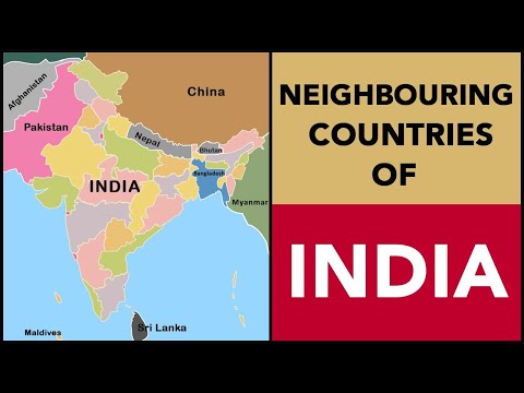 Video: Neighbouring states of India - list, description and interesting facts