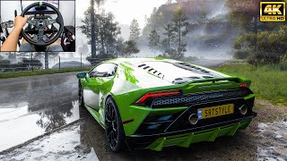 1100HP Lamborghini Huracán EVO | Forza Horizon 5 | Logitech g29 gameplay screenshot 3