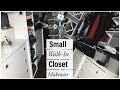 Small Walk In Closet gets a Makeover on a Budget | Master Closet Walk-In