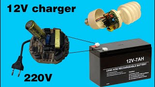 Charge 12V 100Ah battery with broken bulb | JLCPCB