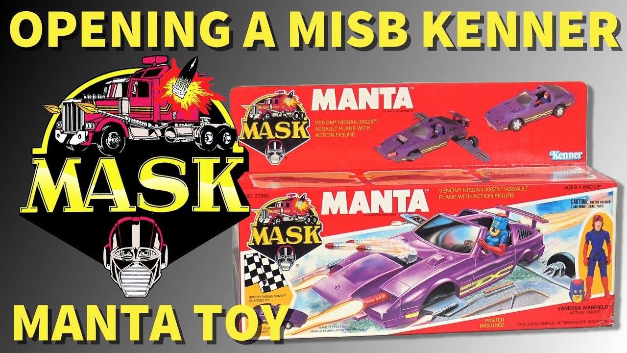 M.A.S.K | Opening a Mint In Sealed Box (MISB) Kenner Toy! - YouTube
