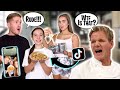 Asking GORDON RAMSAY to RATE OUR COOKING!!