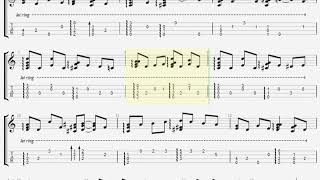 White Christmas Easy Finger Style Tab for Ukulele
