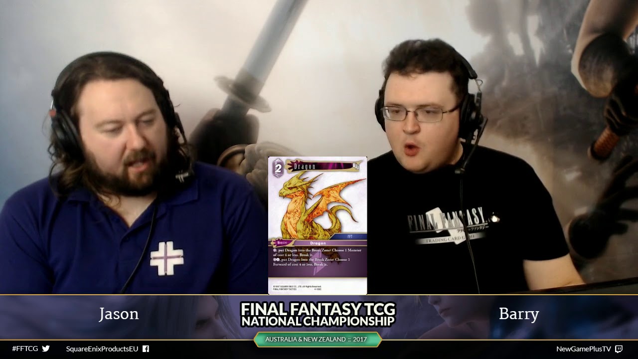 Opus 4 Reveals and Discussions Final Fantasy Trading Card Game Australian National