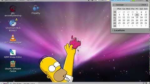 Ubuntu 10.04 Netbook Remix with Mac running on Acer Aspire One