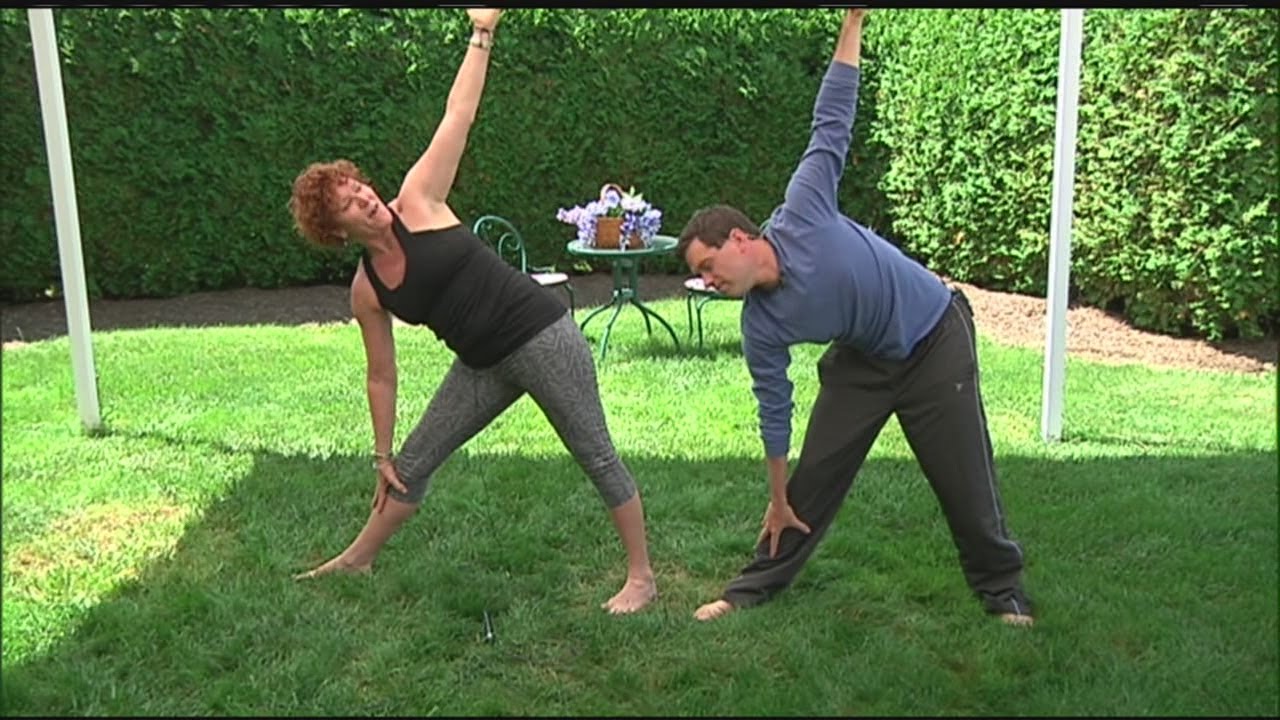Try Outdoor Yoga! - YouTube