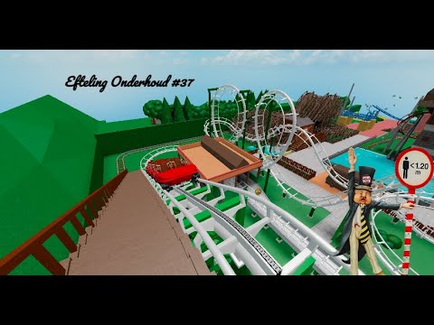 Efteling Onderhoud #37 Python afbouwen