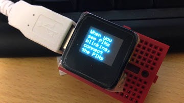 MicroView : Chip Sized Arduino with OLED (Yoobin