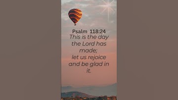 Thumbnail of A New Day, A New Joy | Psalm 118:24