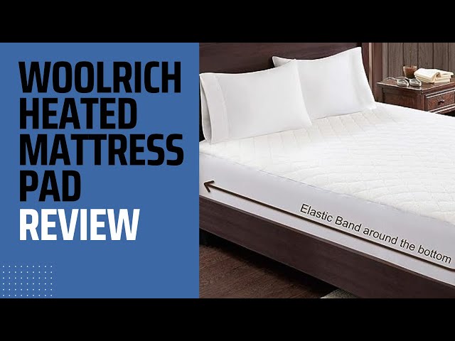 Woolrich Heated Mattress Pad Review [2023] - YouTube
