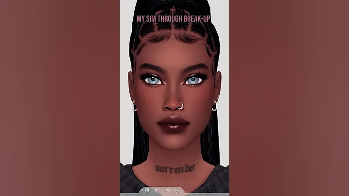 my sim through break-up... The ending will shock you… 😳#shorts  #sims4 #thesims4