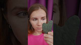 Что случилось с лицом после скребка ГУАША?! #гуаша #скребокгуаша #массажлица #фейсбилдинг