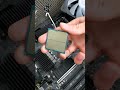 installing a Ryzen CPU into an Intel motherboard #shorts