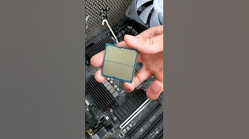 installing a Ryzen CPU into an Intel motherboard #shorts
