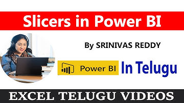Slicers in Power BI (Telugu) | MS Power BI Tutorial