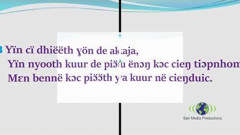 Dhiënhdu Yecu ee wɔ yiɛ̈n ɣɛɛr