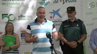 INFORMATIVO 40 menores participan en el 18º Campamento de Verano de AECC en La Carlota