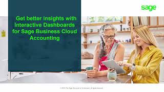Sage Accounting: Get better insights with interactive dashboards