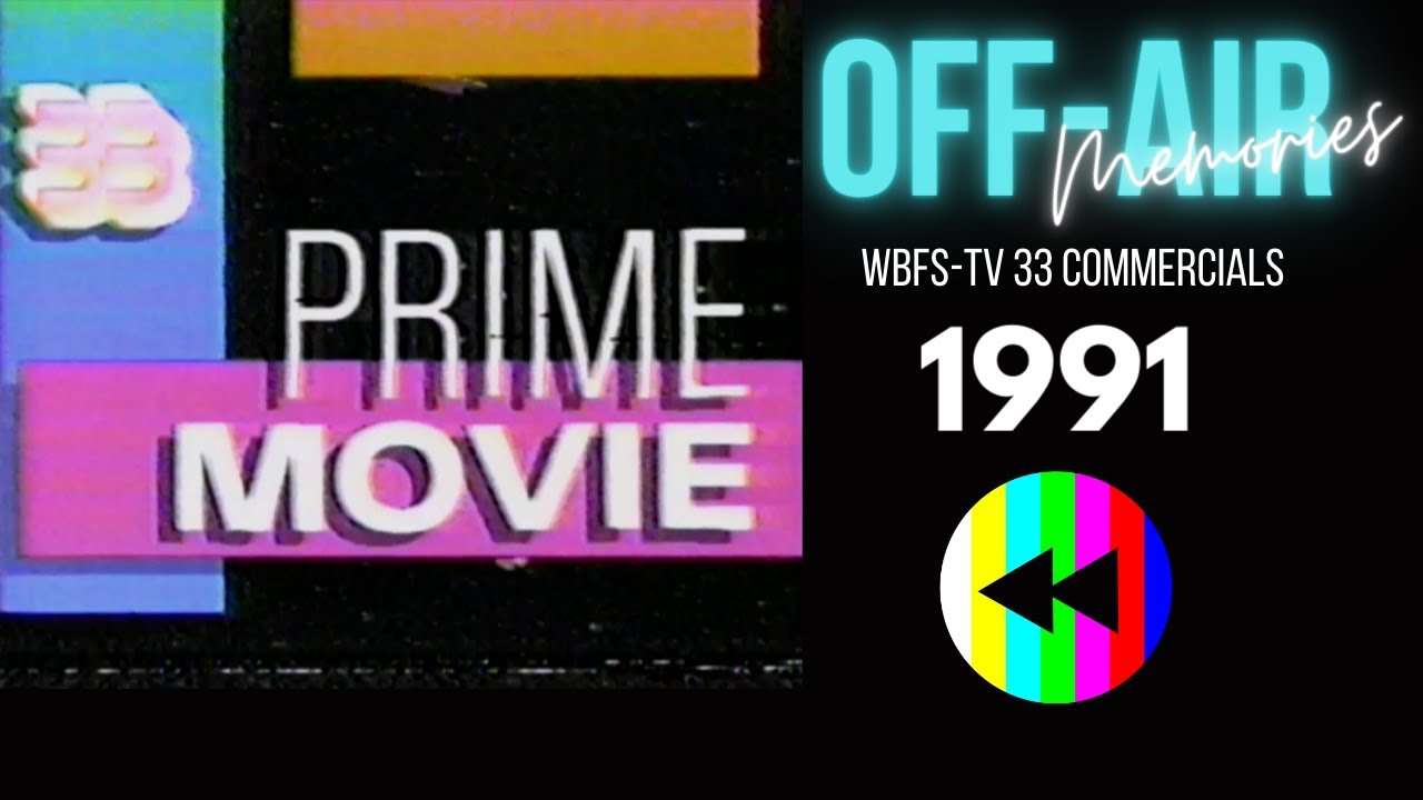 90s Commercials from RETROcirq WBFSTV Commercials Volume 2 YouTube