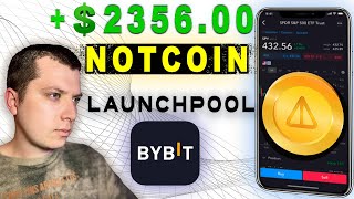 🔥NOTCOIN: ПОШАГОВАЯ ИНСТРУКЦИЯ КАК ЗАРАБОТАТЬ БОЛЬШЕ? LAUNCHPOOL НА БИРЖЕ BYBIT С ТЕЛЕФОНА🤯