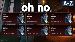 Abrams is My Worst NIGHTMARE! - Deadlock A-Z Challenge (Ep. 1)