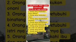 7 Golongan Orang Yang Di Laknat Allah trending katamutiara motivasihidup quotes shorts fyp